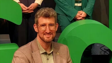 Im Amt bestätigt: GdP-Landeschef Kevin Komolka. | Foto: GdP