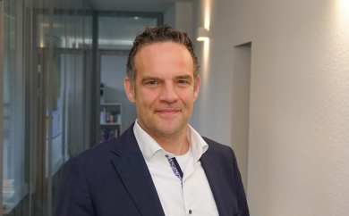 NBB-Chef Alexander Zimbehl zu Besuch in der Rundblick-Redaktion. | Foto: Link
