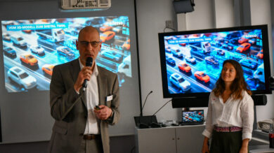 Florian Bliesch und Jasmin Rein fordern mehr Digitalisierung bei den Kommunen. | Foto: Link