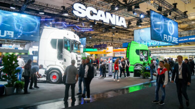 Die Elektrifizierung von Nutzfahrzeugen war eines der zentralen Themen der IAA Transportation 2024. | Foto: Link
