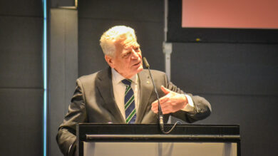 „Freiheit kann aus der Freiheit heraus angegriffen werden und verloren gehen", warnt Joachim Gauck. | Foto: Link