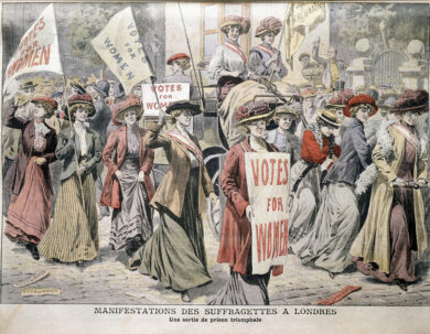Reizthema um 1900: Frauenwahlrecht | Grafik: Photos.com via GettyImages
