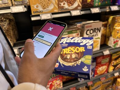 Die SoVi-App hilft Blinden und Sehbehinderten, barrierefrei und selbstständig einzukaufen. | Foto: TK