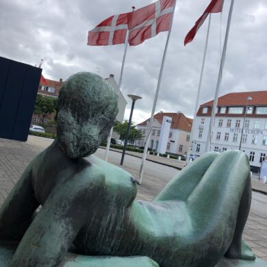 Meine erste Nackte im Dänemark-Urlaub. | Foto: Beelte-Altwig