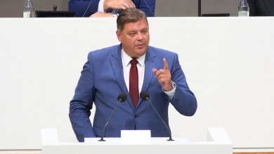 Jens Nacke (CDU) fordert ein klares Bekenntnis von Rot-Grün zur Besetzung des NDR-Rundfunkrates. | Screenshot/Plenar-TV