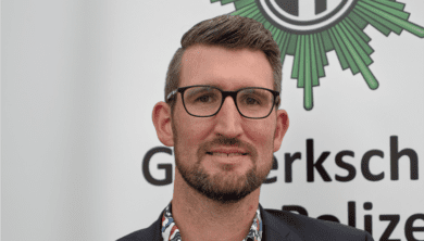 Kevin Komolka, Landesvorsitzender der GDP in Niedersachsen | Foto: GDP