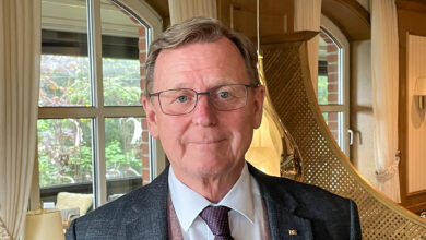Bodo Ramelow ist seit März 2020 wieder Ministerpräsident des Freistaates Thüringen. Das Amt hat er bereits von Dezember 2014 bis Februar 2020 inne gehabt. | Foto: Wallbaum 
