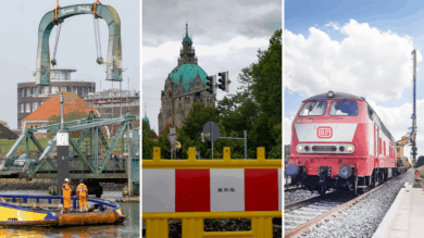 In den Häfen, auf der Straße und der Schiene investiert Niedersachen kräftig in die Infrastruktur. | Foto: N-Ports, Link, BD Netz AG