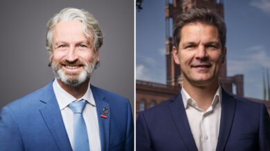 Kurz vor der Kommunalwahl ermittelt die Staatsanwaltschaft Hannover gegen Peter Karst (links) und Steffen Krach. | Fotos: Sonja Schröder/MegaFoto Lehrte, Dominik Butzmann