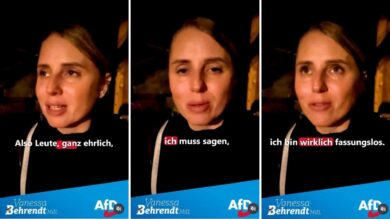 Vanessa Behrendt teilt ihre Empörung auf Instagram – traut sich aber offenbar nicht, das Licht anzumachen, damit die Nachbarn davon nichts mitkriegen. | Foto: Screenshot