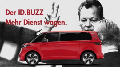 Foto: Volkswagen ID, SPD, Montage: Link