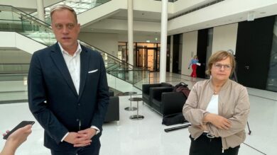 Die neue Spitze der SPD-Fraktion: Wiard Siebels und Silke Lesemann. | Foto: Wallbaum