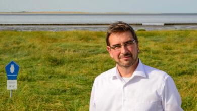 Sven Ambrosy, Landrat von Friesland. | Foto: SPD