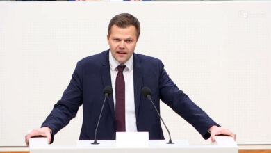 Christian Fühner rügt: „Regierung tut zu wenig für die Lehrergewinnung.“ | Foto: Plenar-TV/Screenshot