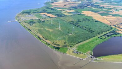 In Emden soll ein neuer Marinehafen entstehen und zwar am Knock/Rysumer Nacken. | Foto: Niedersachsen Ports