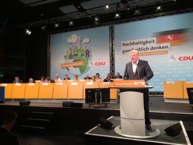 Niedersachsen-CDU verschiebt ihren Parteitag – nun doch