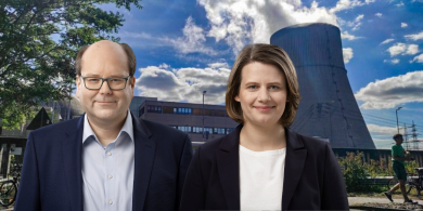 Grünen-Spitzenkandidaten kritisieren Weiterbetrieb des Kernkraftwerks Emsland