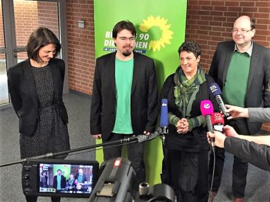 Piel bleibt Vorsitzende der Grünen im Landtag
