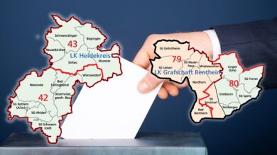 Wahlkreise in der Heide fusionieren? Neue Vorschläge ernten erste Skepsis