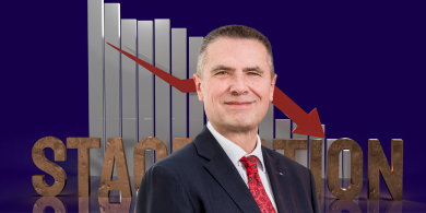 Sparkassenpräsident Thomas Mang warnt vor Stagflation in Niedersachsen