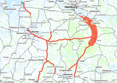 Streit um Alpha-E: Lüneburg stimmt gegen Ausbau der bestehenden Bahnstrecke