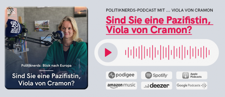 Politiknerds Podcast mit Viola von Cramon