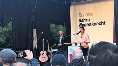 Wagenknecht kritisiert in Hannover eine „Politik der Arroganz“