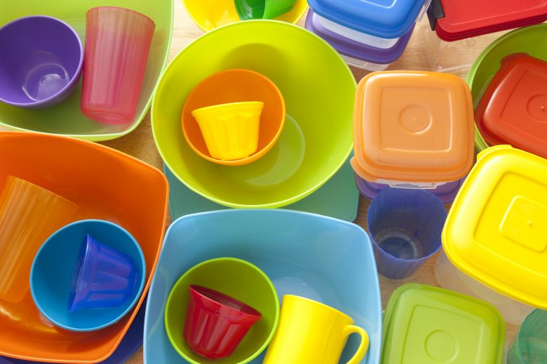 Bunte Tupperware